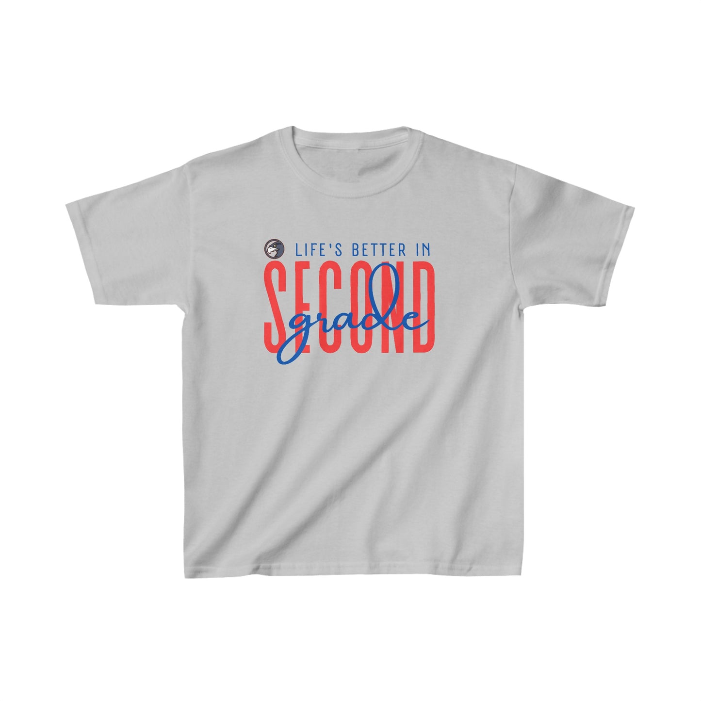 Kids Heavy Cotton™ Tee Freedom ES Life's Better in 2nd Grade