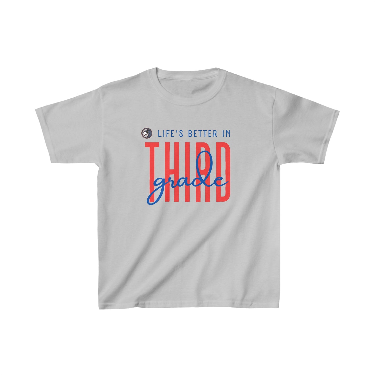 Kids Heavy Cotton™ Tee Freedom ES Life's Better in 3rd Grade