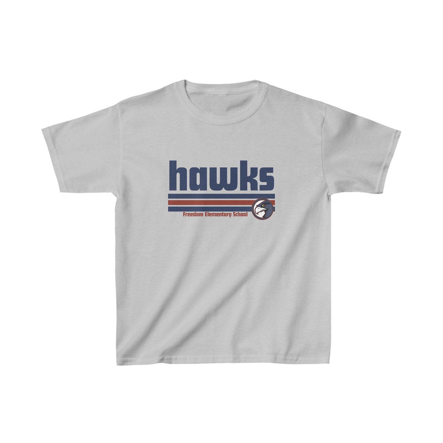 Kids Heavy Cotton™ Tee Freedom ES Hawks Retro