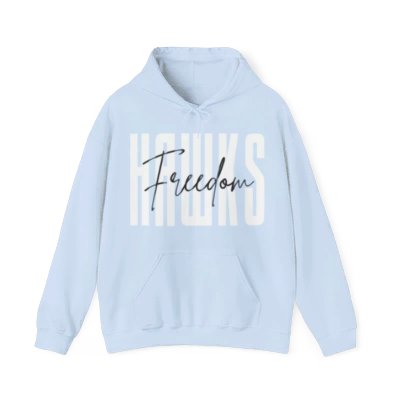 Youth Heavy Blend Hoodie Freedom ES Freedom Hawks Layered
