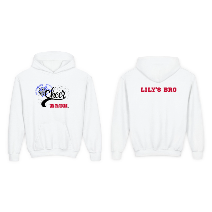 Custom Cheer Youth Pullover Hoodie