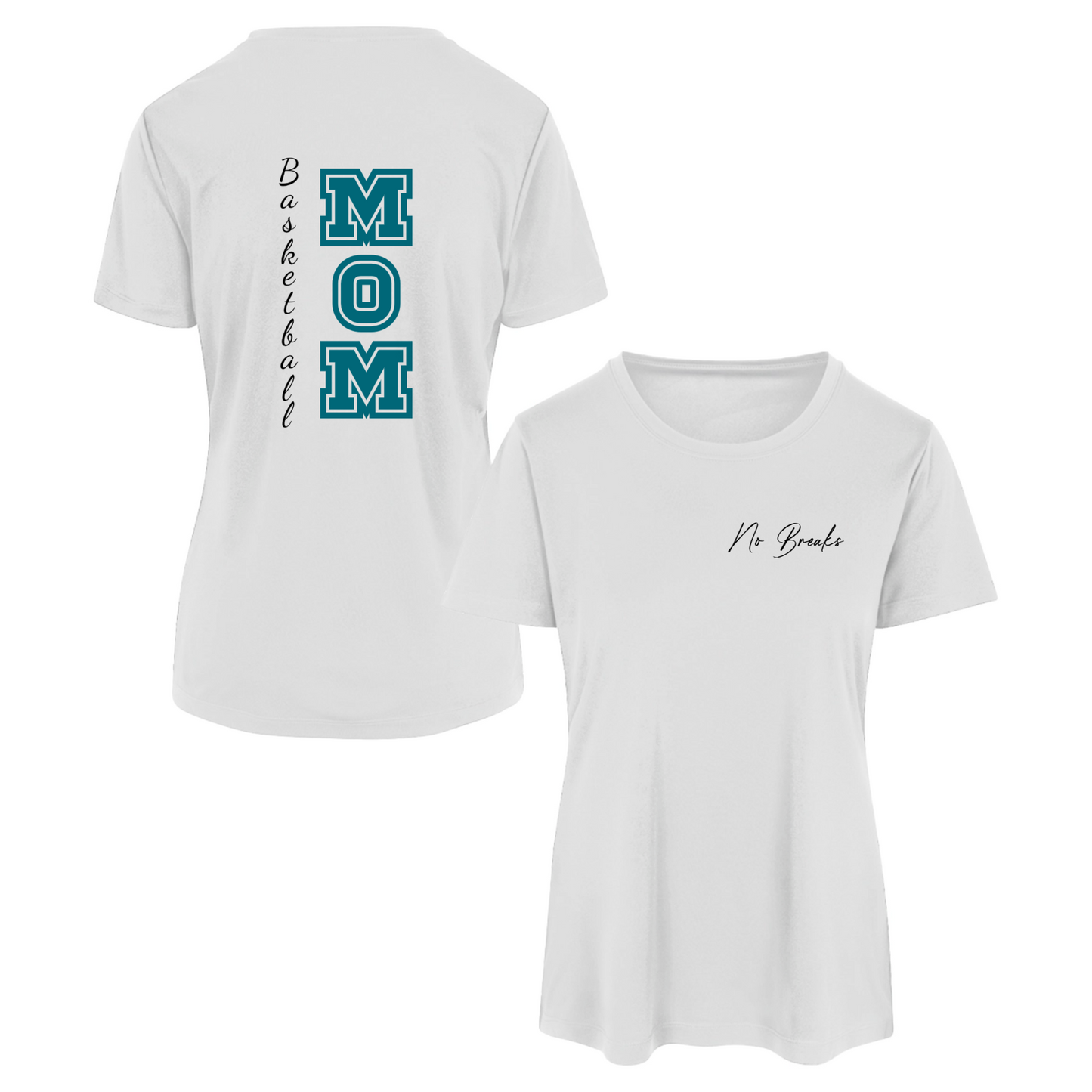No Breaks_Sport Mom_Women's Sport-Tek Competitor Tee