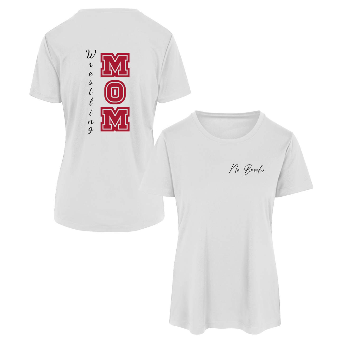 No Breaks_Sport Mom_Women's Sport-Tek Competitor Tee