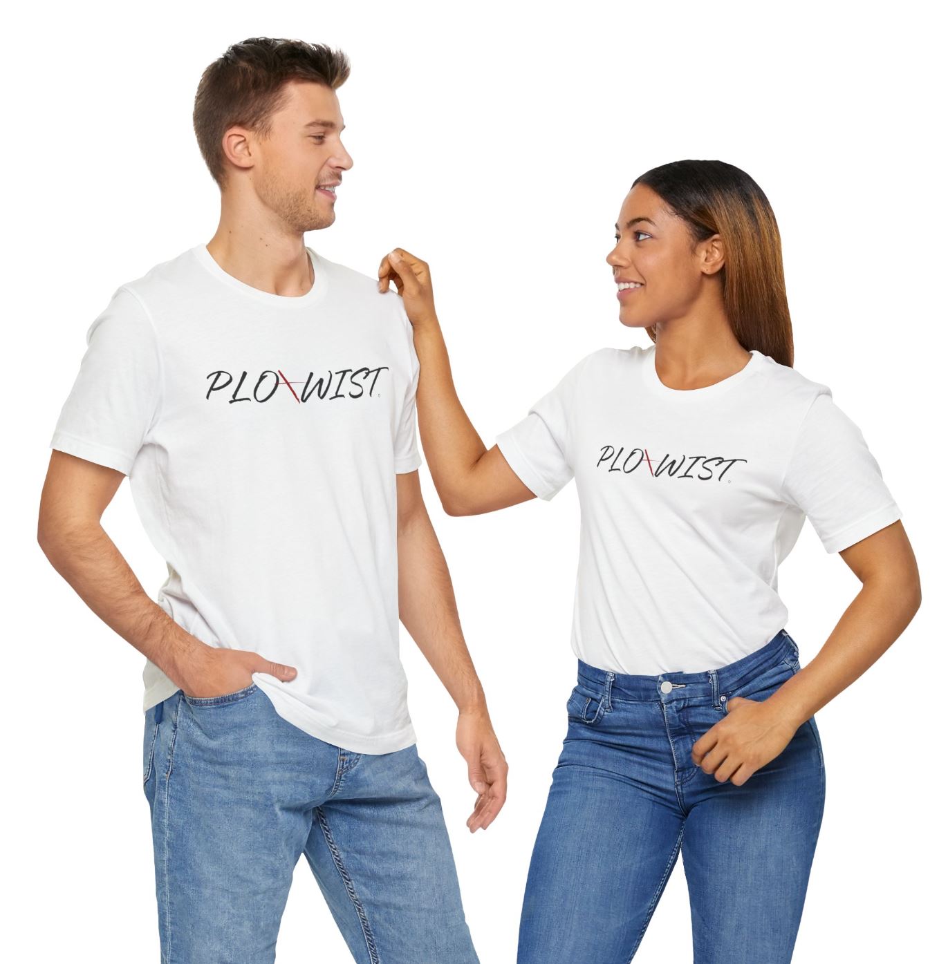 Plot Twist Unisex Jersey Short-Sleeve T-Shirt