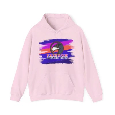 Unisex Heavy Blend Hoodie Freedom ES Rainbow Scribble