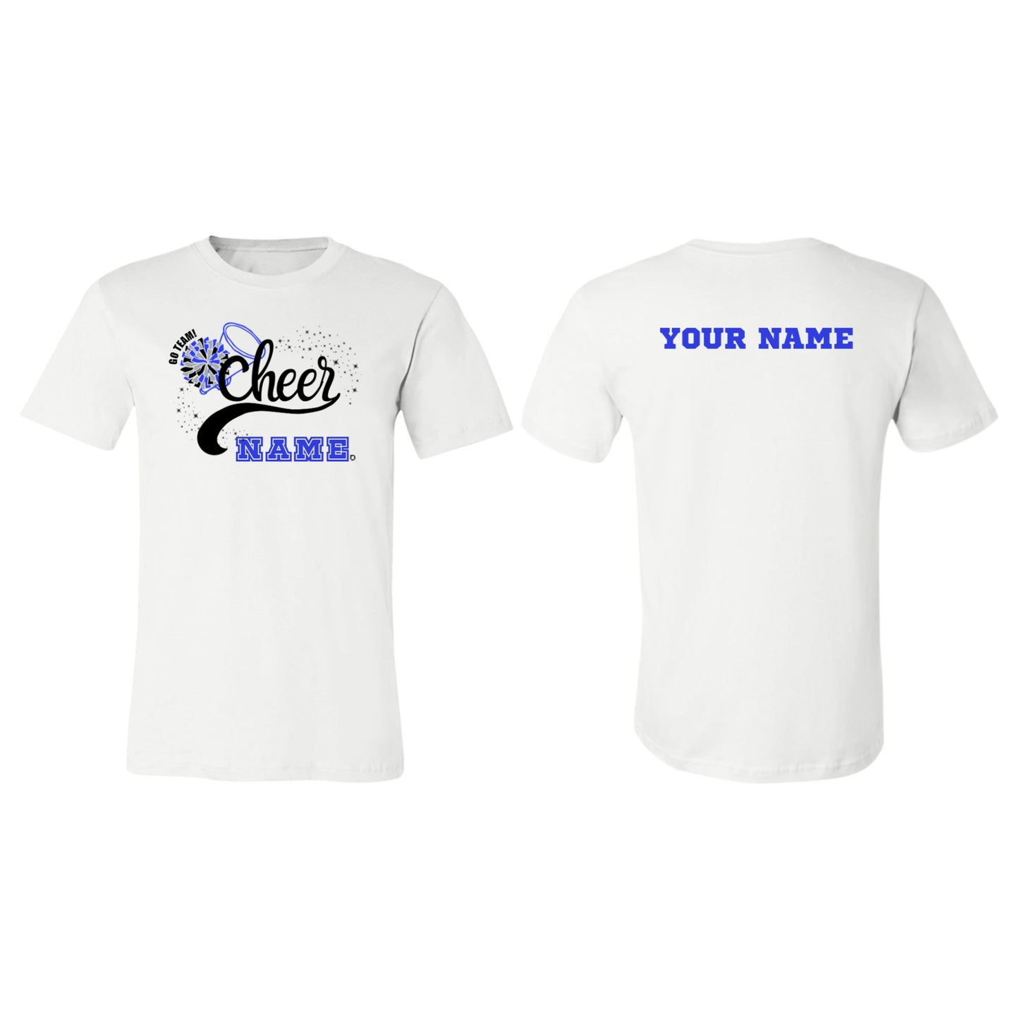 Custom Cheer Youth Jersey T-Shirt