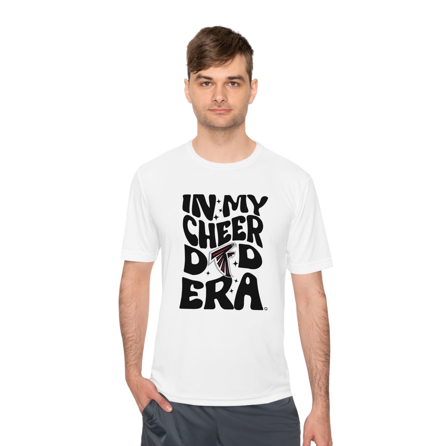 Unisex (Men's Sizing) Moisture Wicking Tee OPFYA Cheer Dad Era