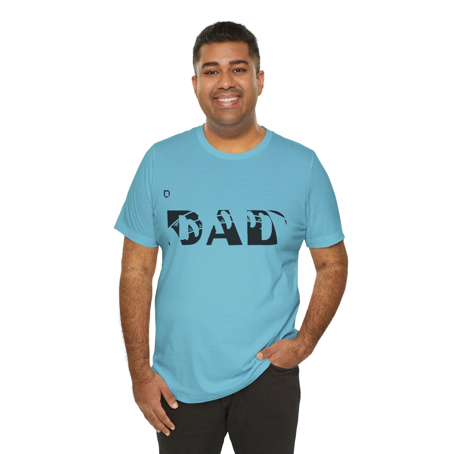 Extra Soft Football T-shirt DAD Football Outline