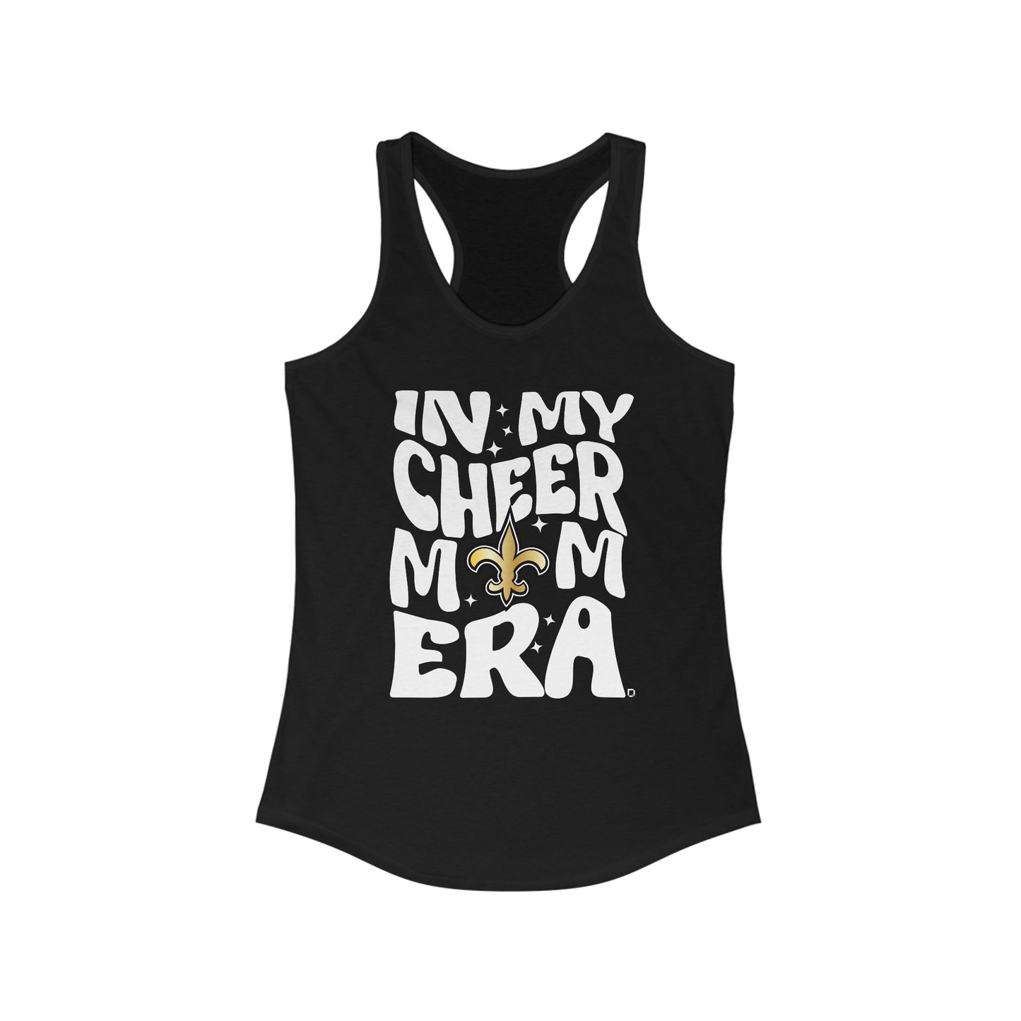 Women's Ideal Racerback Tank PSYA Cheer Mom Era