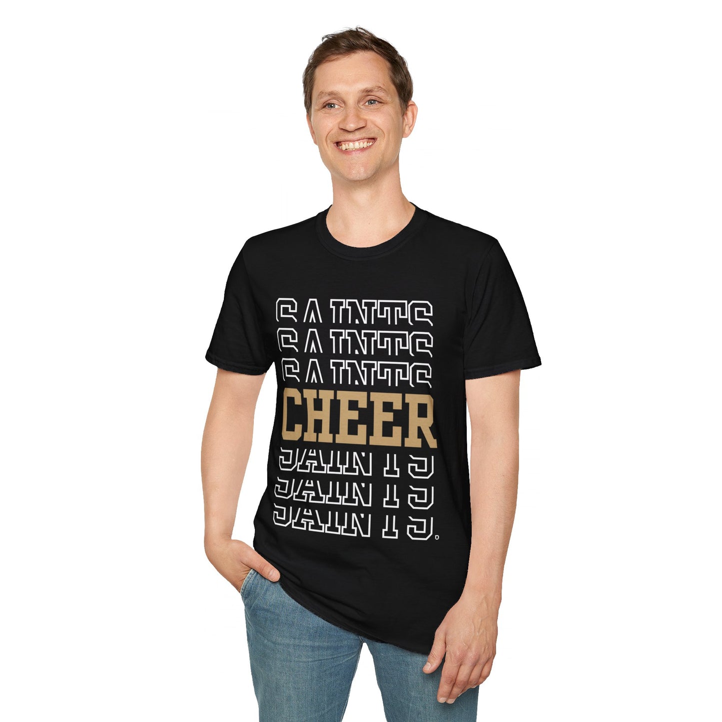 Unisex Softstyle Tee PSYA Saints Cheer