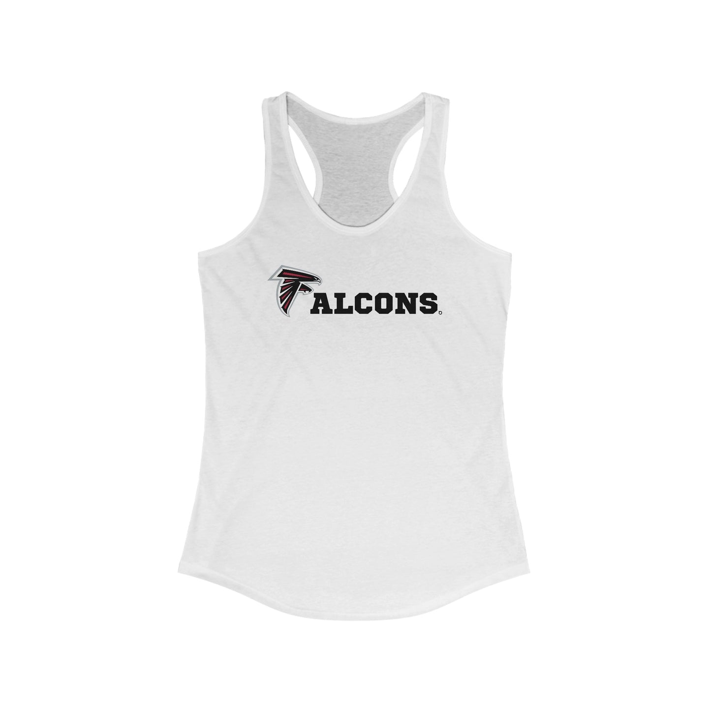 Women's Ideal Racerback Tank OPFYA Falcon Logo F