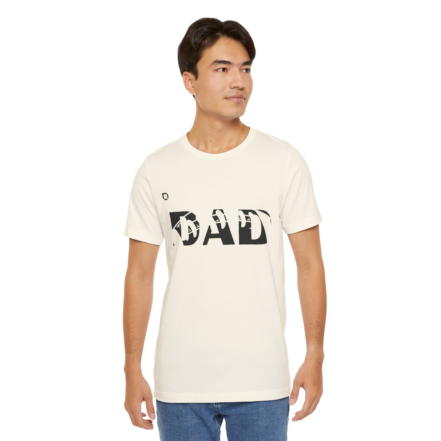 Extra Soft Football T-shirt DAD Football Outline