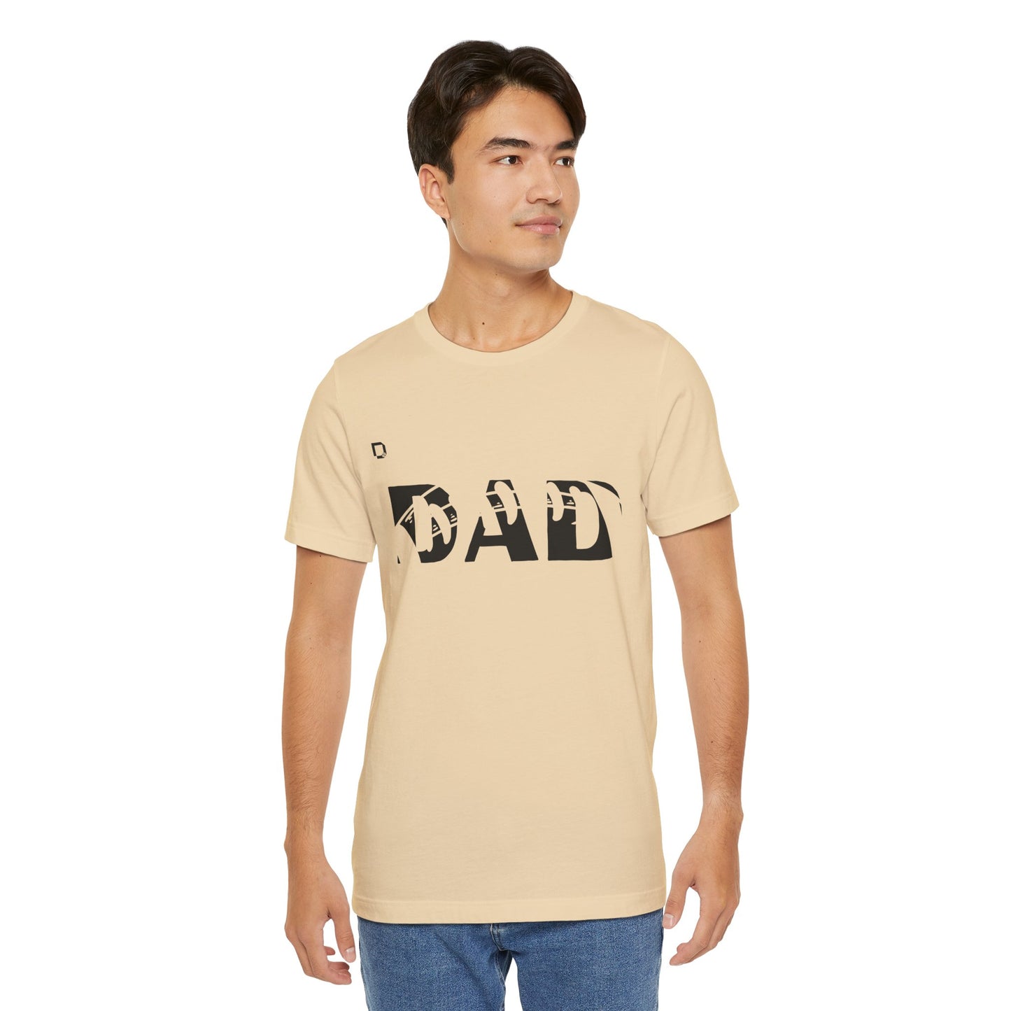 Extra Soft Football T-shirt DAD Football Outline