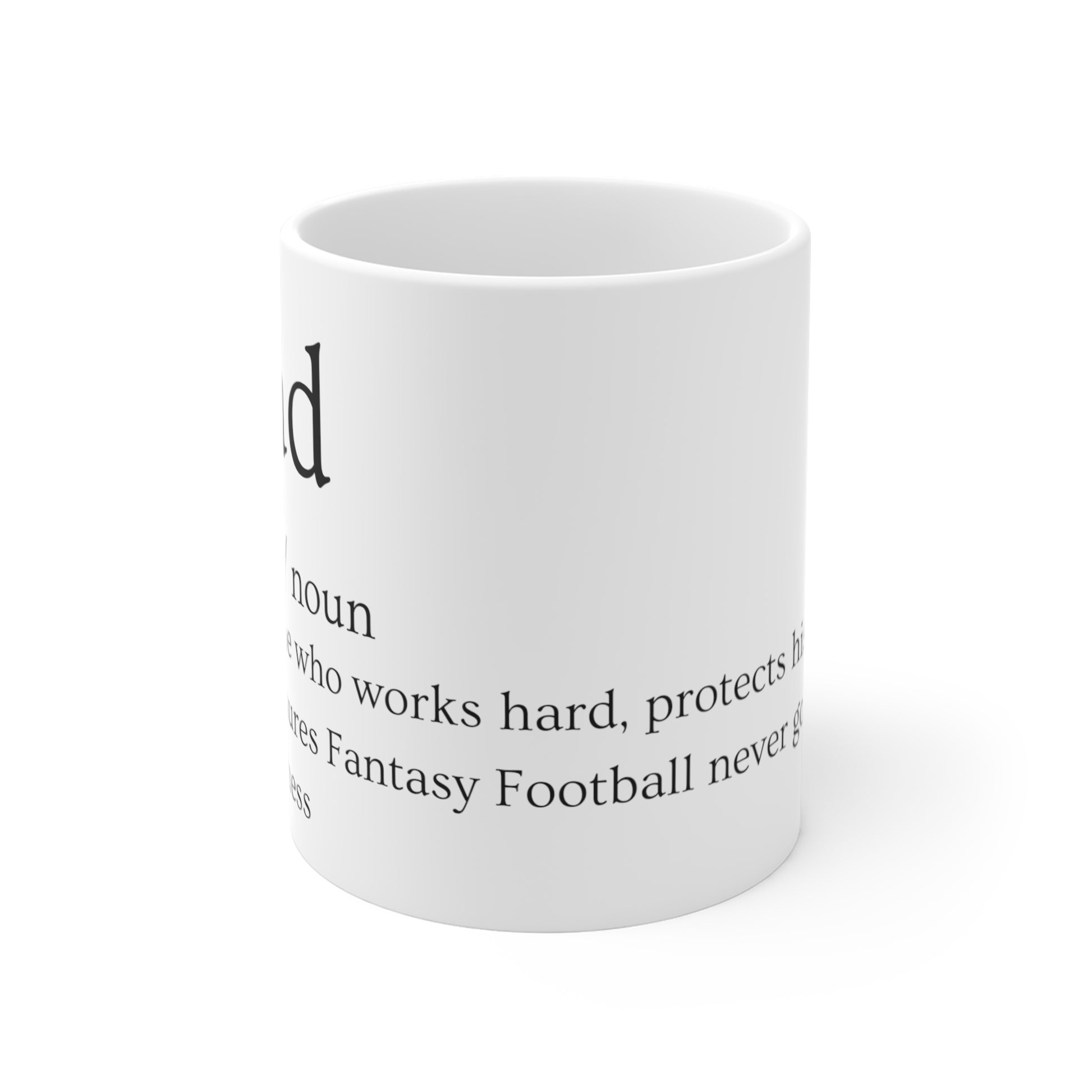 Dad Football Mug