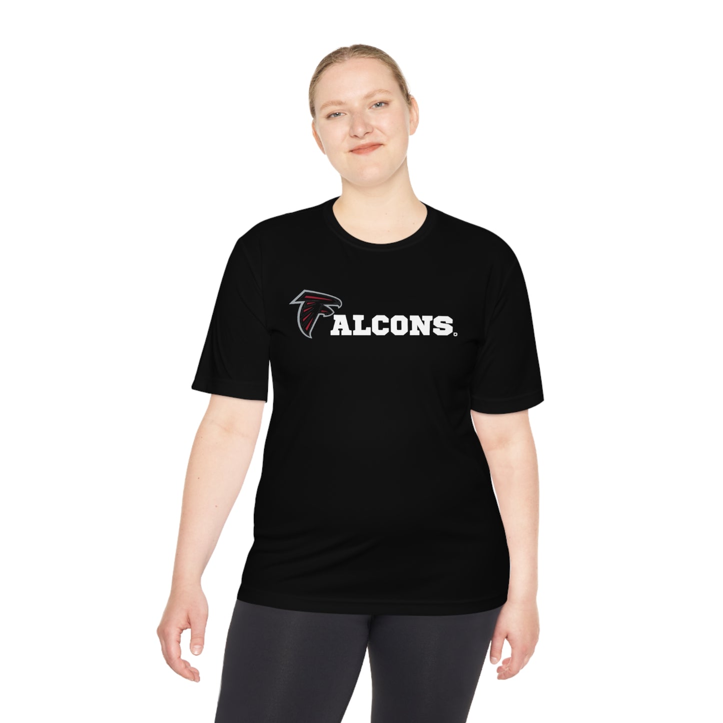 Unisex (Men's Sizing) Moisture Wicking Tee OPFYA Falcon Logo F