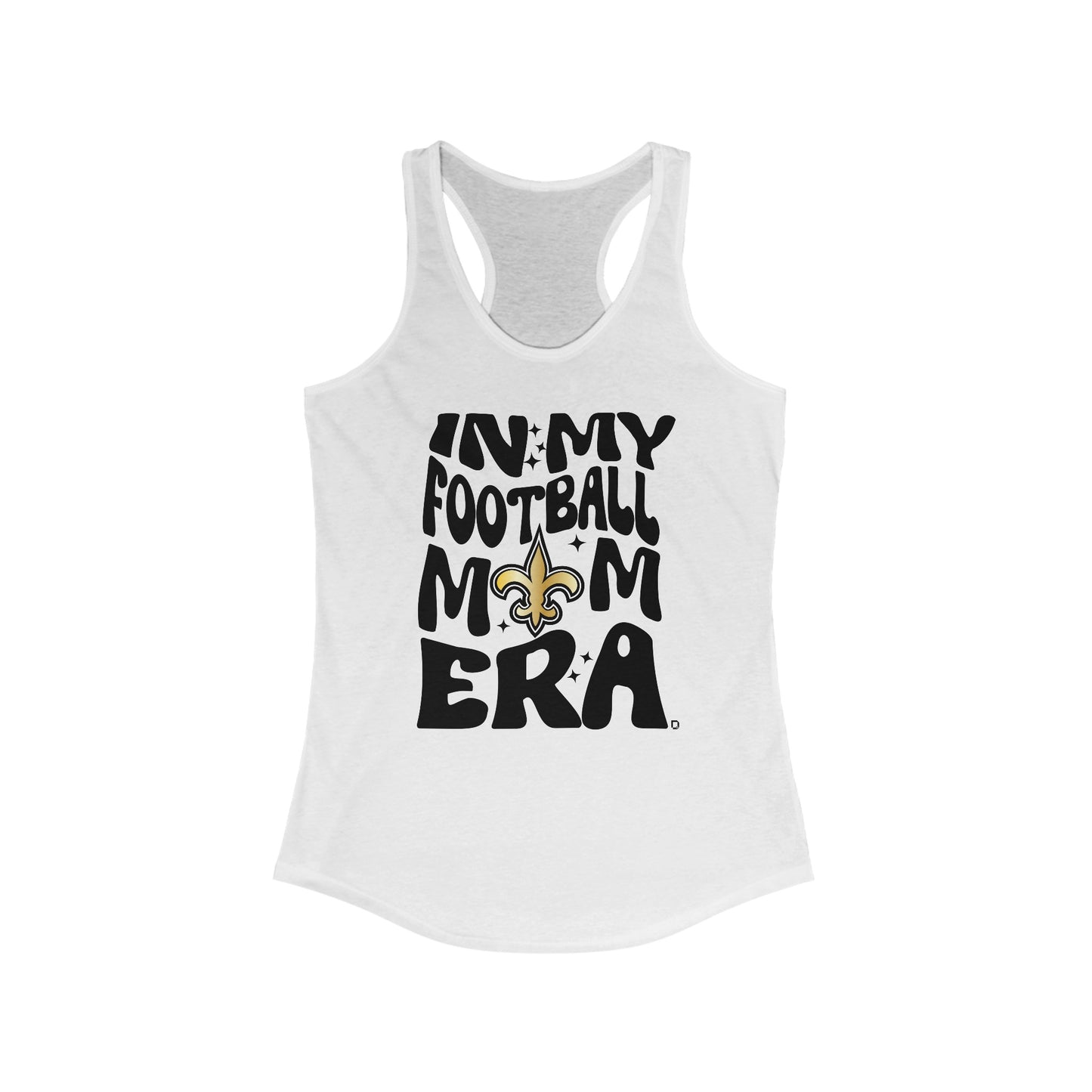 Women's Ideal Racerback Tank PSYA Football Mom Era