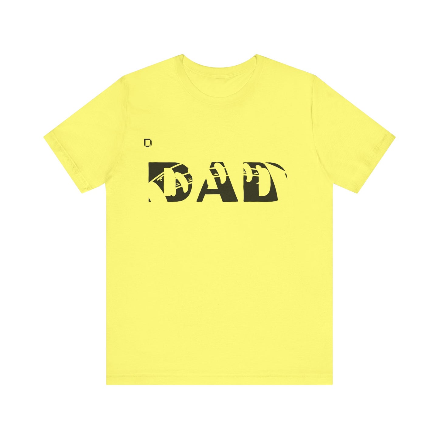 Extra Soft Football T-shirt DAD Football Outline