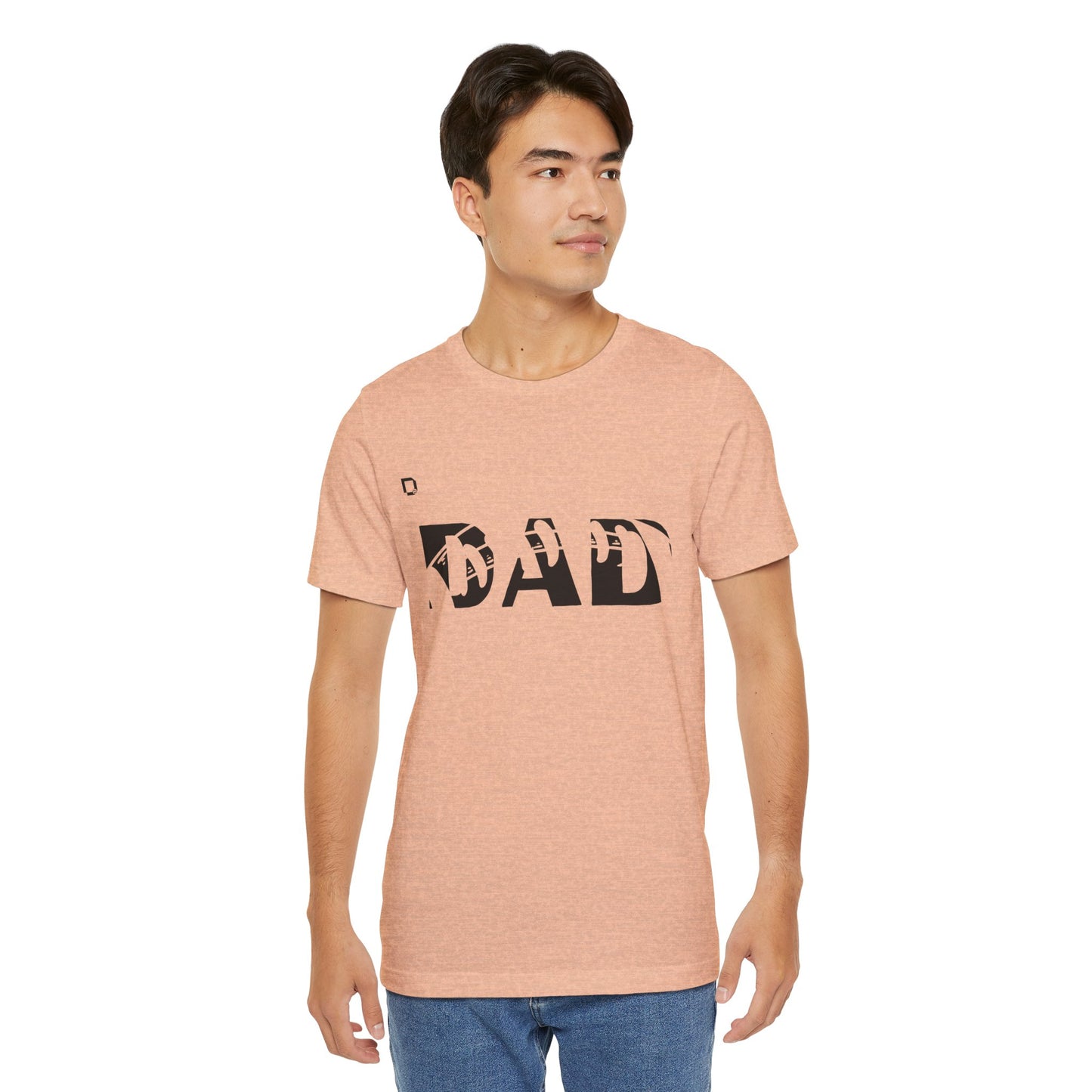 Extra Soft Football T-shirt DAD Football Outline