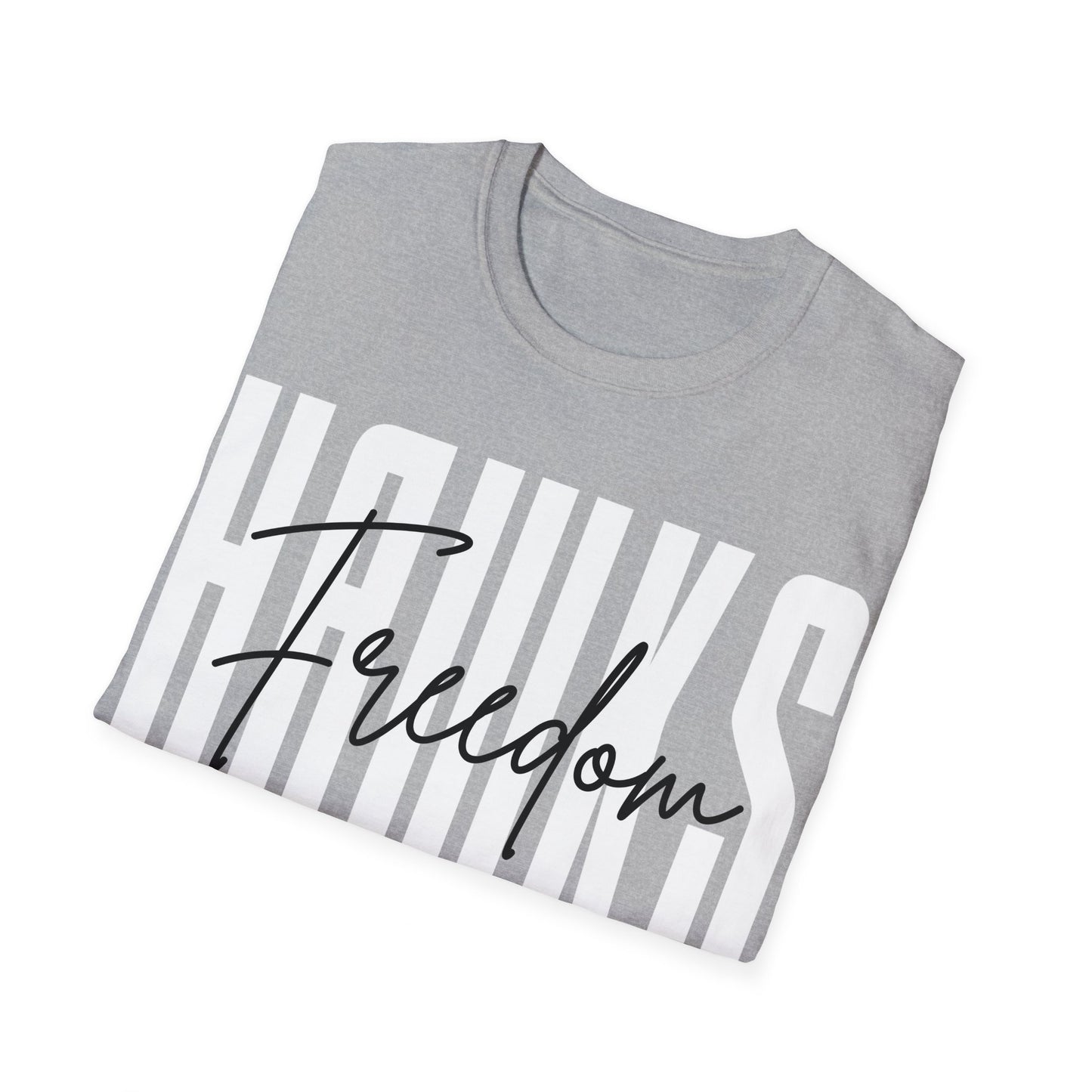 Unisex (Men's Sizing) Softstyle Tee Freedom ES Freedom Hawks Layered