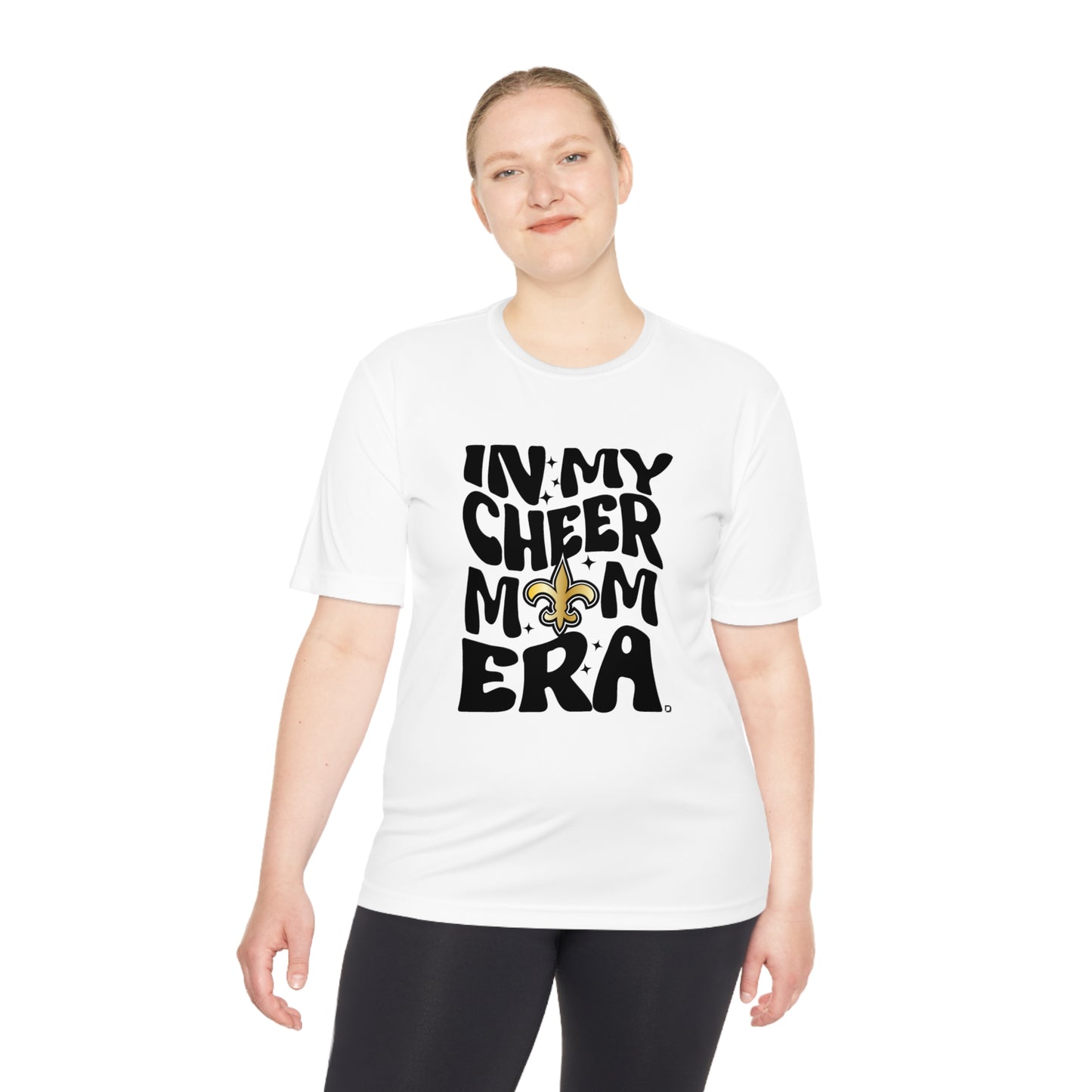 Unisex (Men's Sizing) Moisture Wicking Tee PSYA Cheer Mom Era