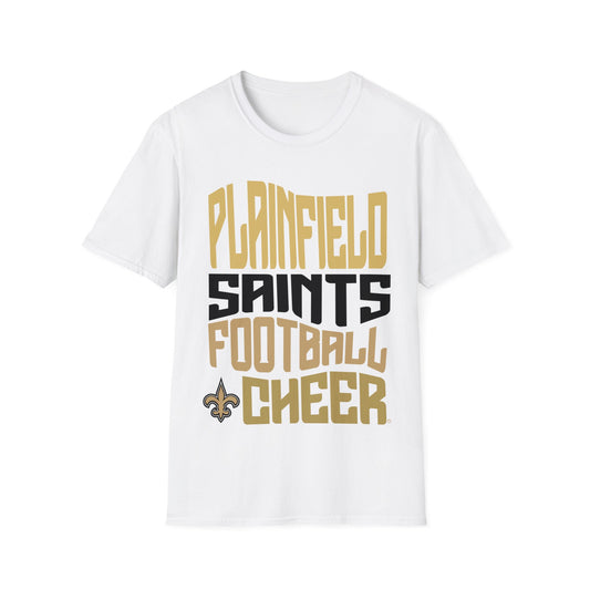 Unisex Softstyle Tee PSYA Plainfield Saints Football Cheer