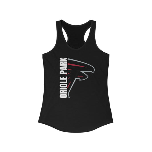 Women's Ideal Racerback Tank OPFYA Split Logo