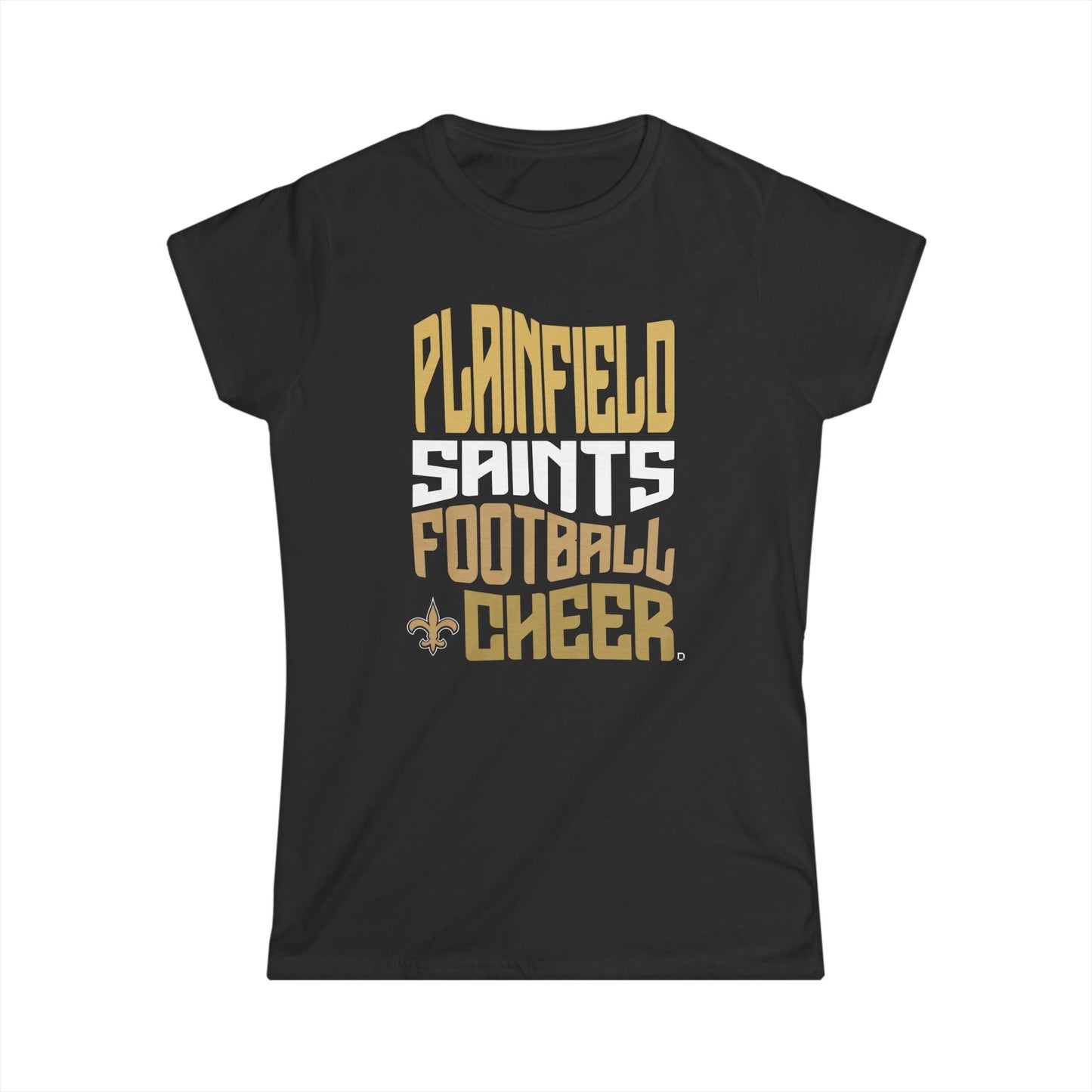 Women's Softstyle Tee PSYA Football & Cheer Distorted