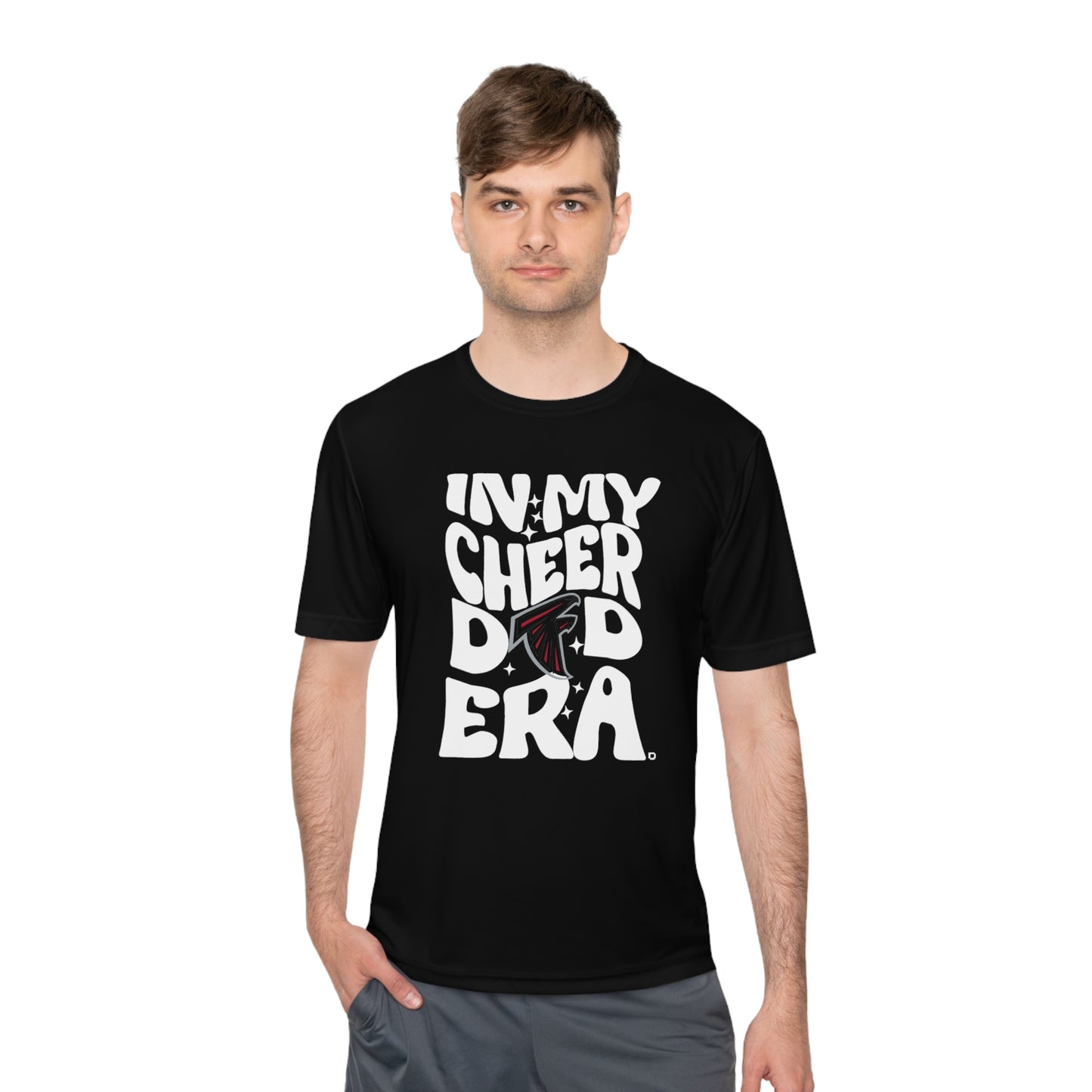 Unisex (Men's Sizing) Moisture Wicking Tee OPFYA Cheer Dad Era