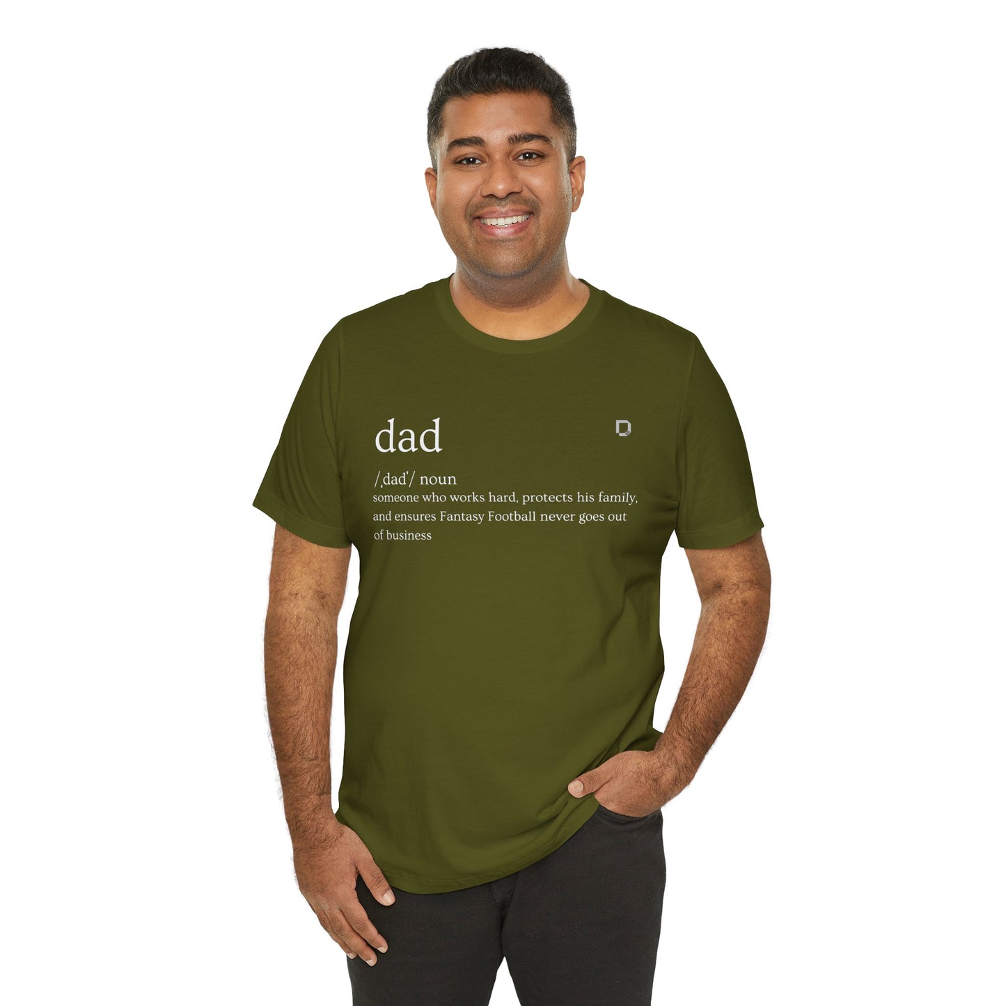 Extra Soft Football T-shirt Dad Definition