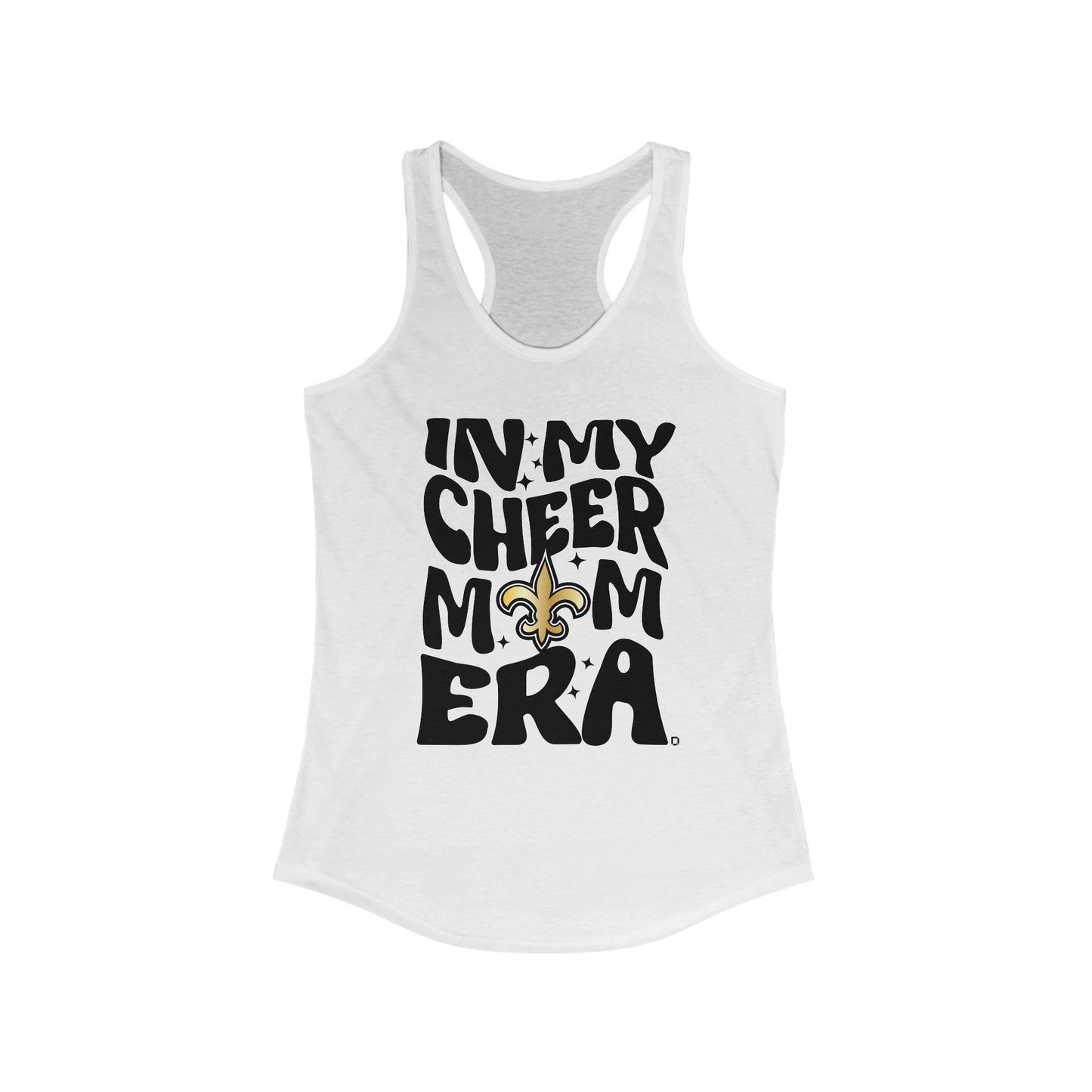 Women's Ideal Racerback Tank PSYA Cheer Mom Era