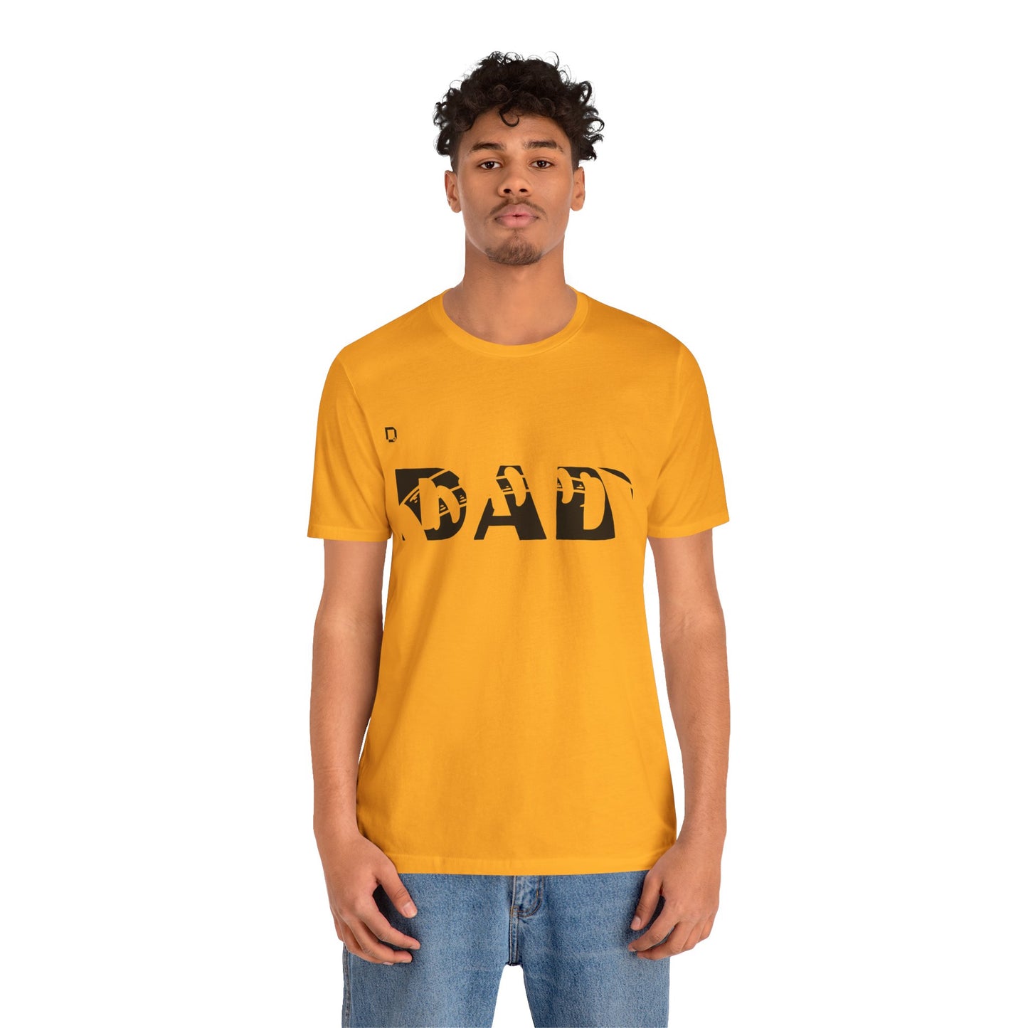 Extra Soft Football T-shirt DAD Football Outline