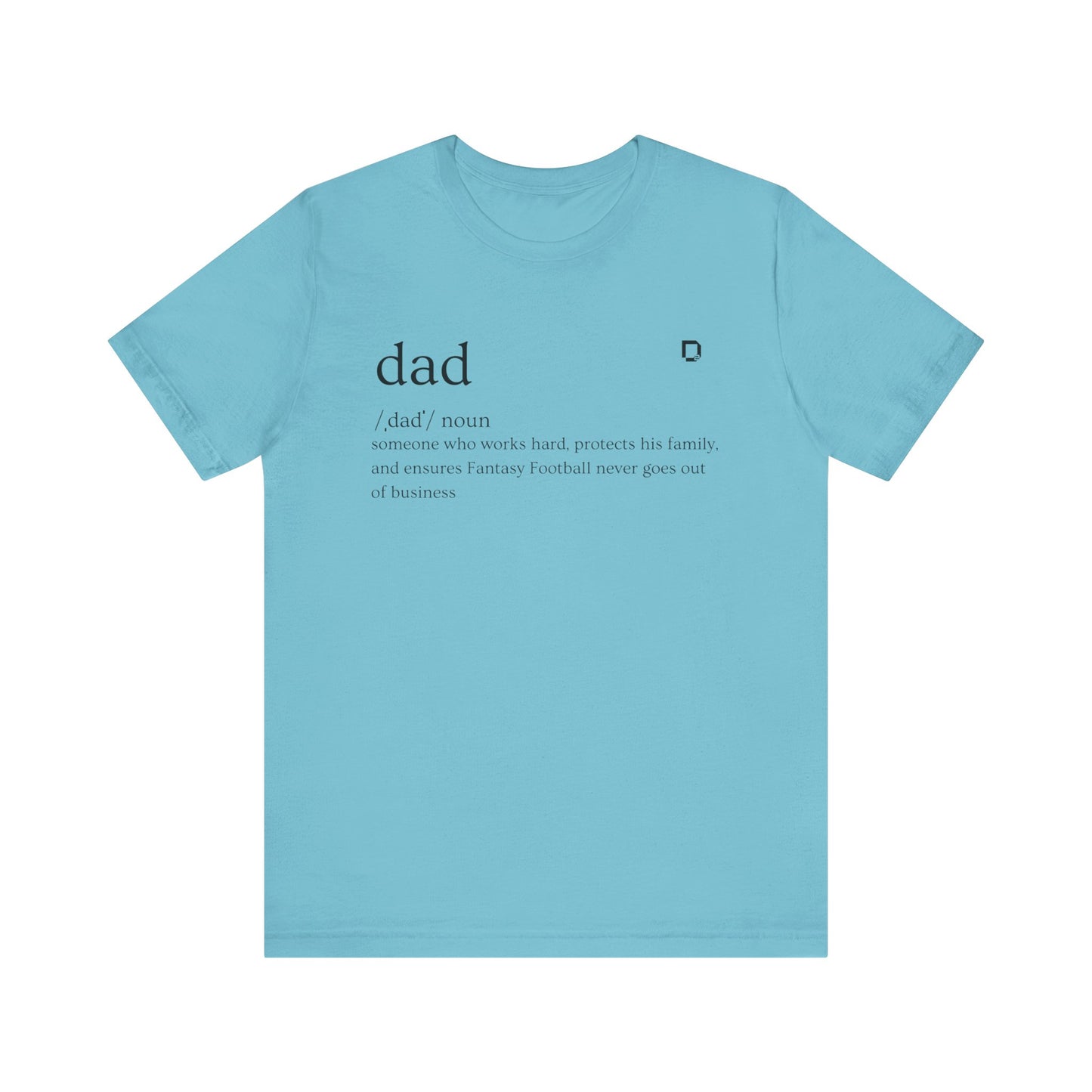 Extra Soft Football T-shirt Dad Definition