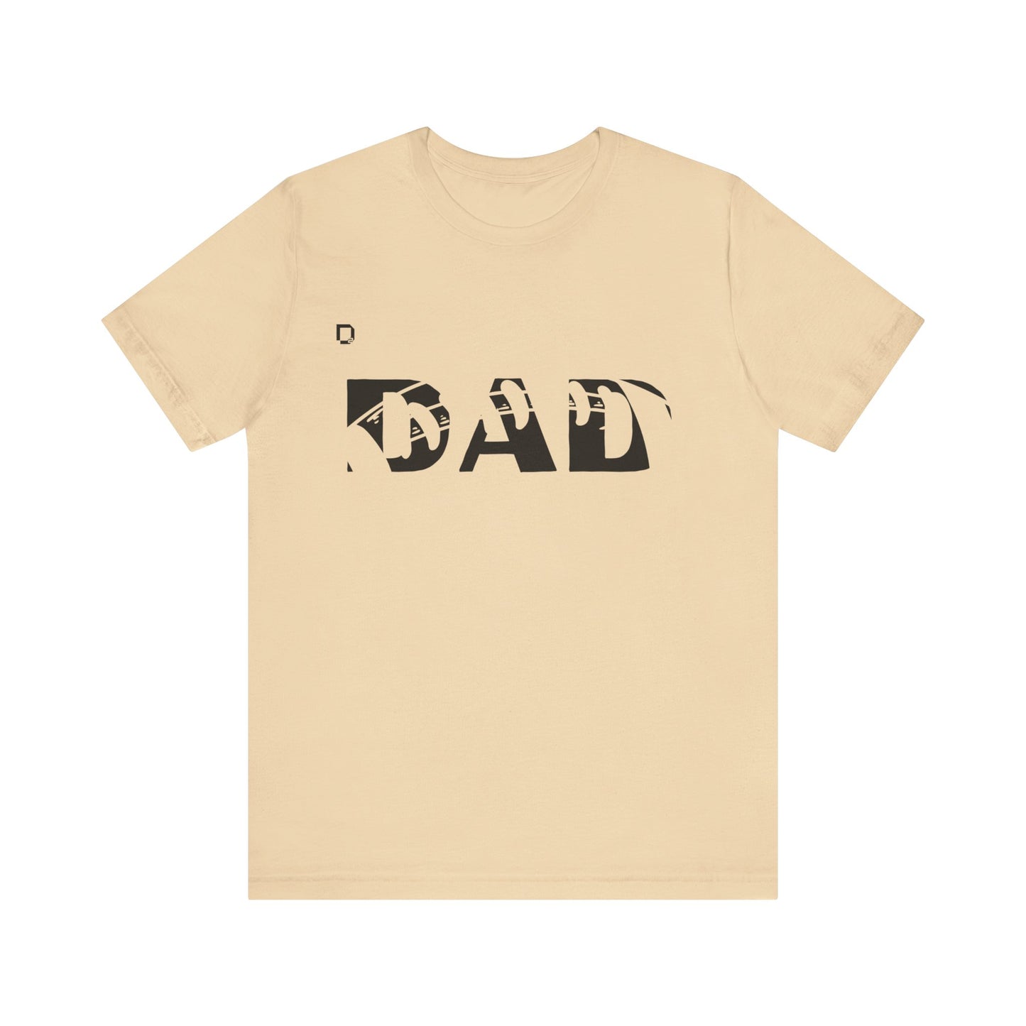 Extra Soft Football T-shirt DAD Football Outline