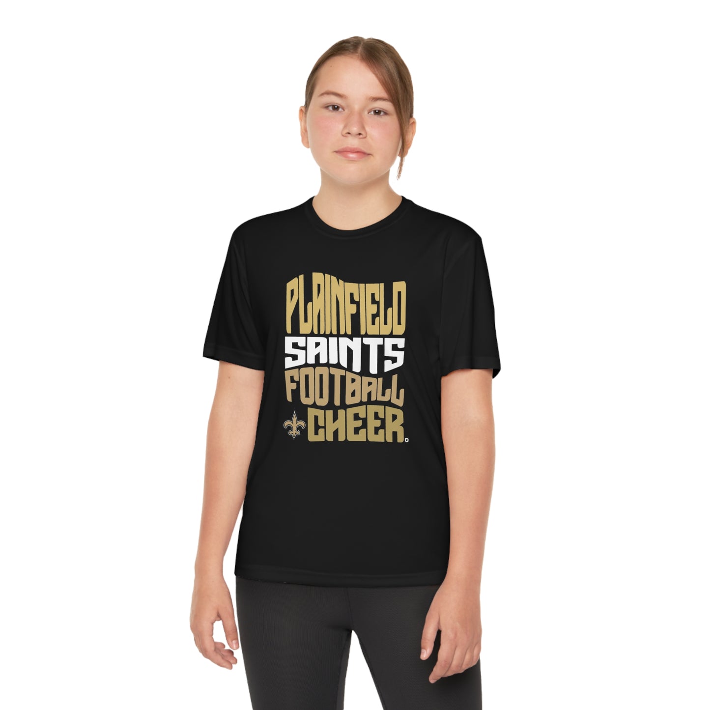 Youth Competitor Tee PSYA Football & Cheer Distorted