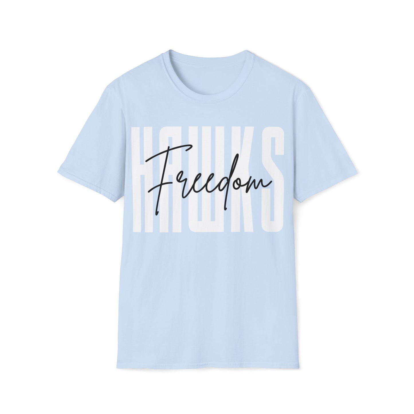 Unisex (Men's Sizing) Softstyle Tee Freedom ES Freedom Hawks Layered