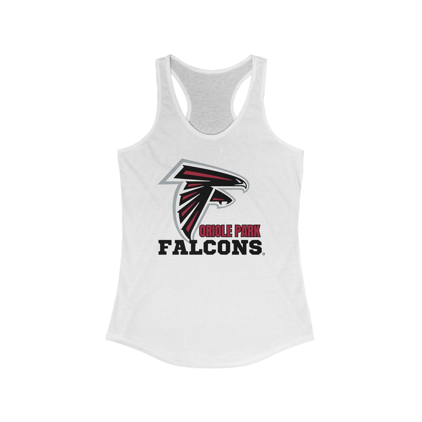 Women's Ideal Racerback Tank OPFYA Falcons Basic