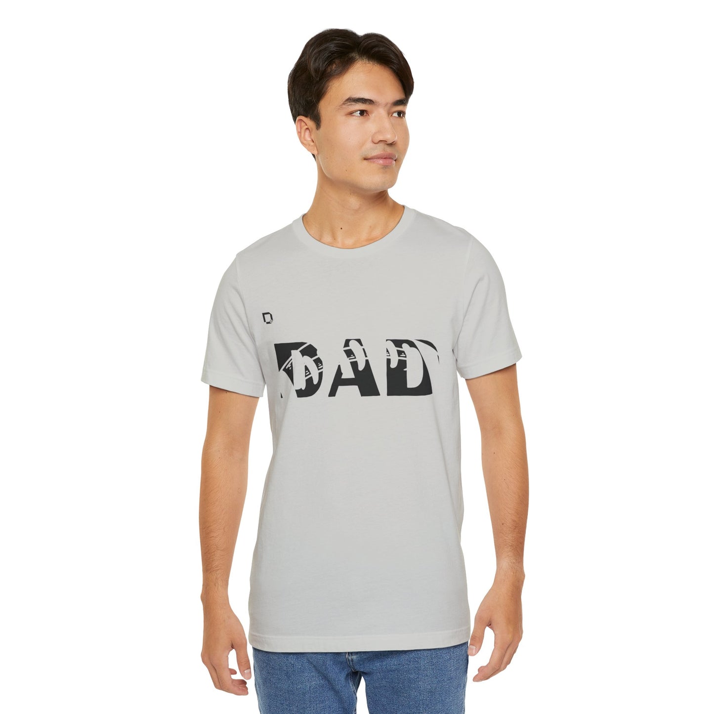 Extra Soft Football T-shirt DAD Football Outline