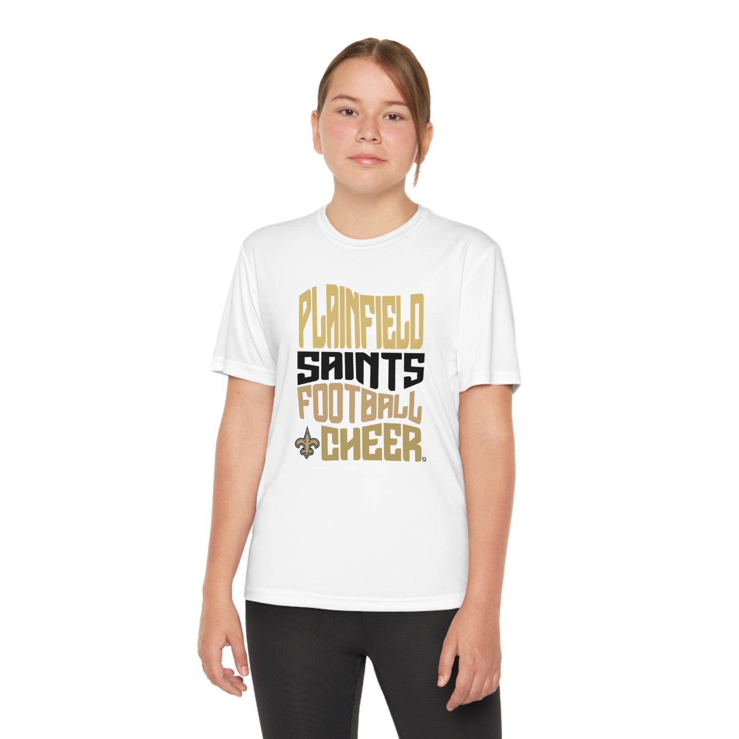 Youth Competitor Tee PSYA Football & Cheer Distorted