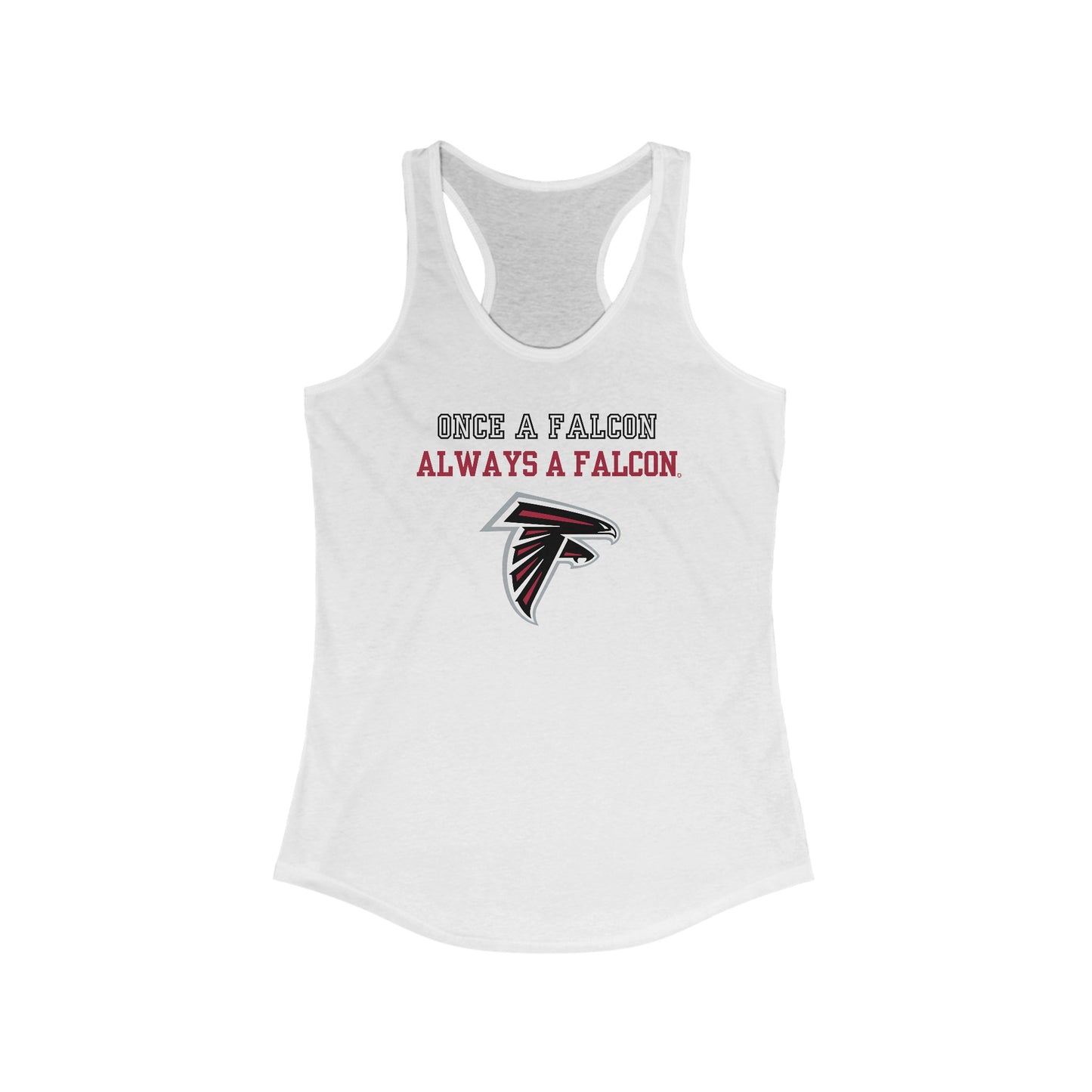 Women's Ideal Racerback Tank OPFYA Once a Falcon