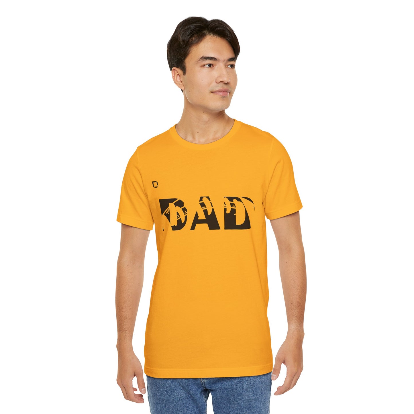 Extra Soft Football T-shirt DAD Football Outline