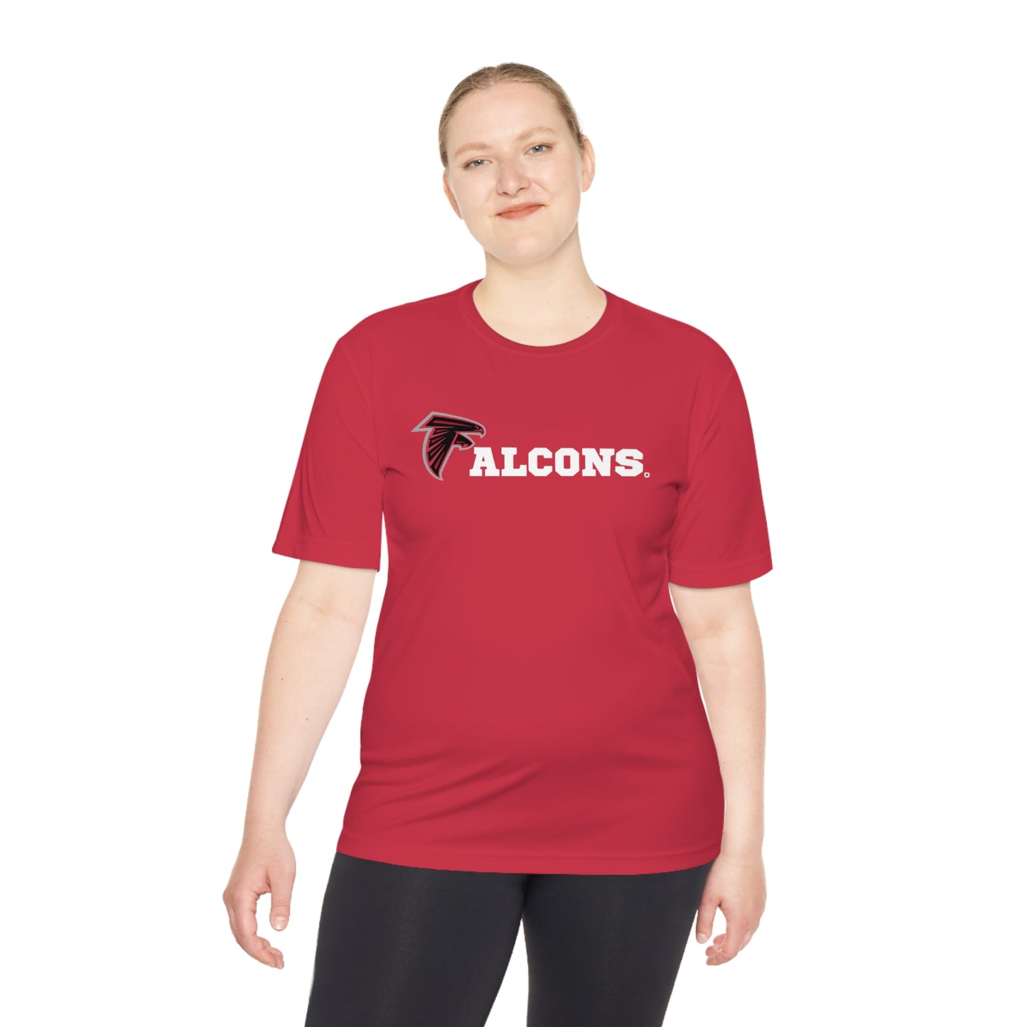 Unisex (Men's Sizing) Moisture Wicking Tee OPFYA Falcon Logo F