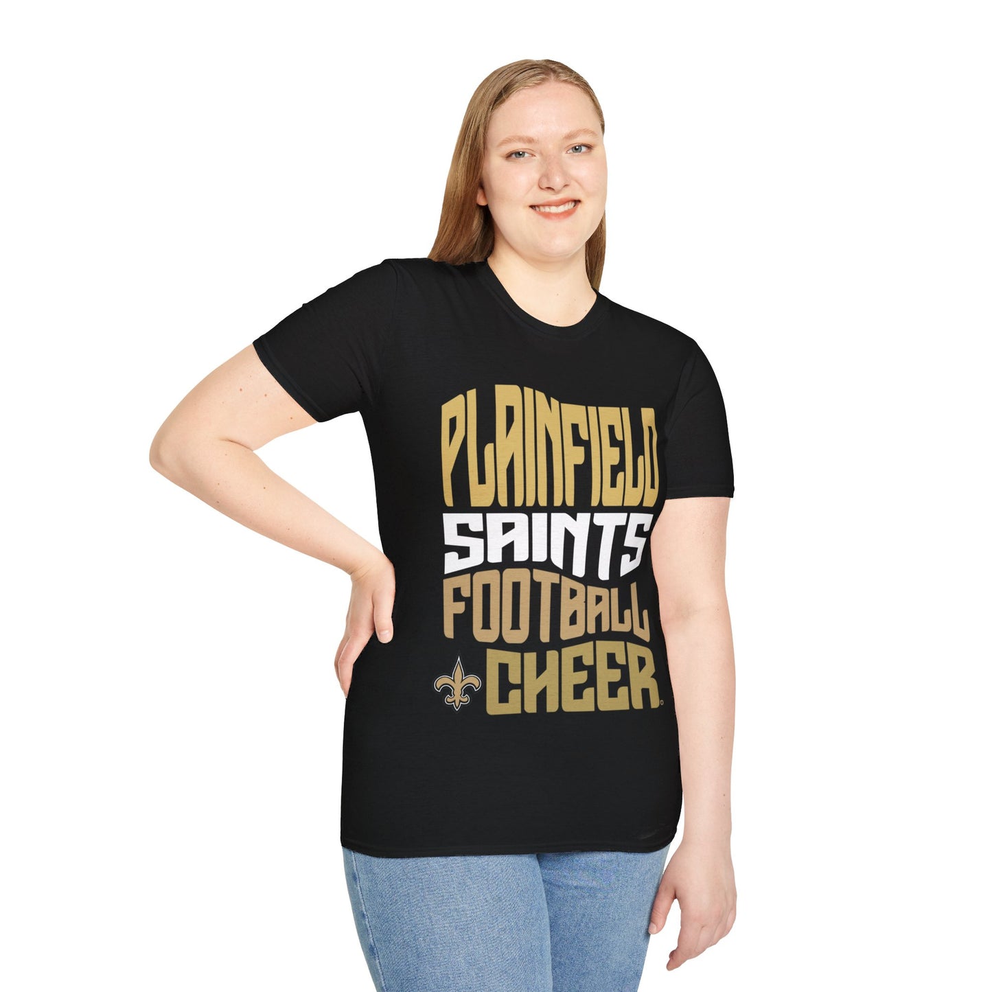 Unisex Softstyle Tee PSYA Plainfield Saints Football Cheer