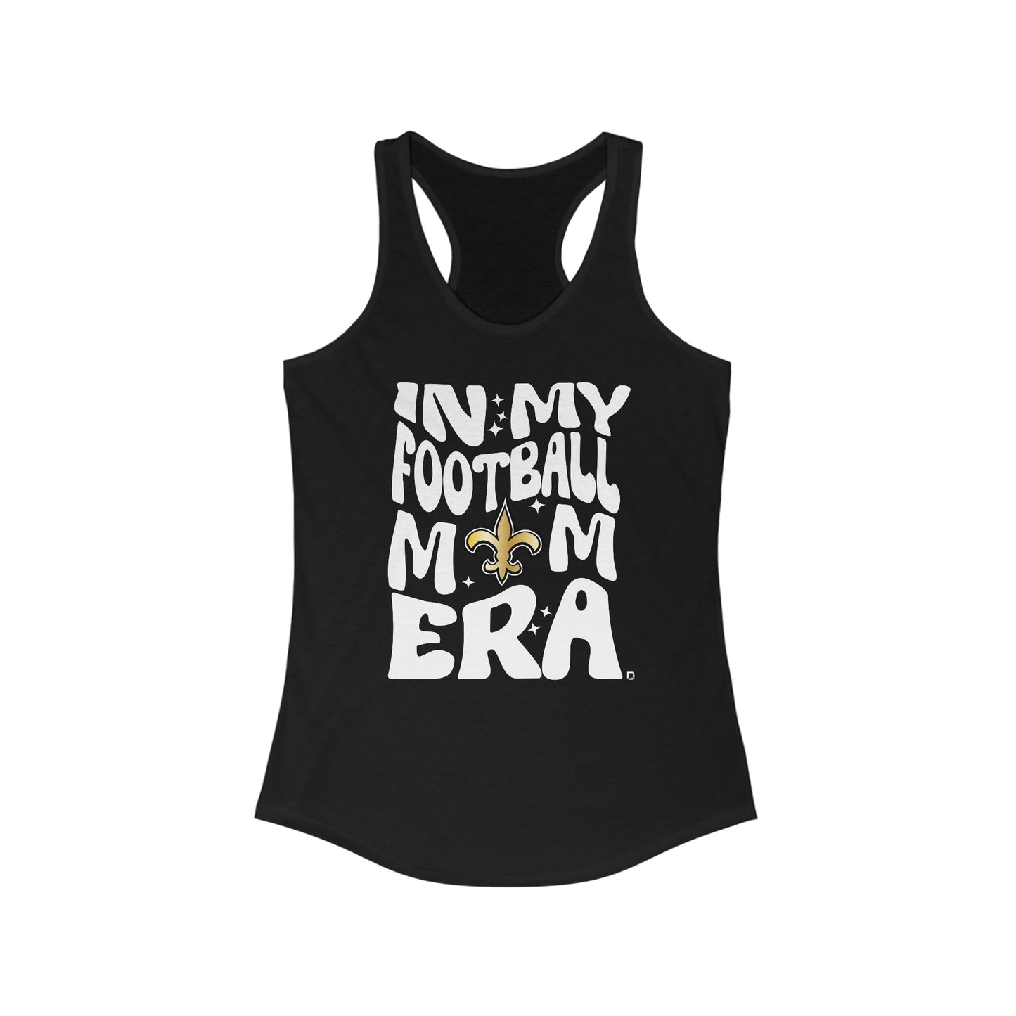 Women's Ideal Racerback Tank PSYA Football Mom Era