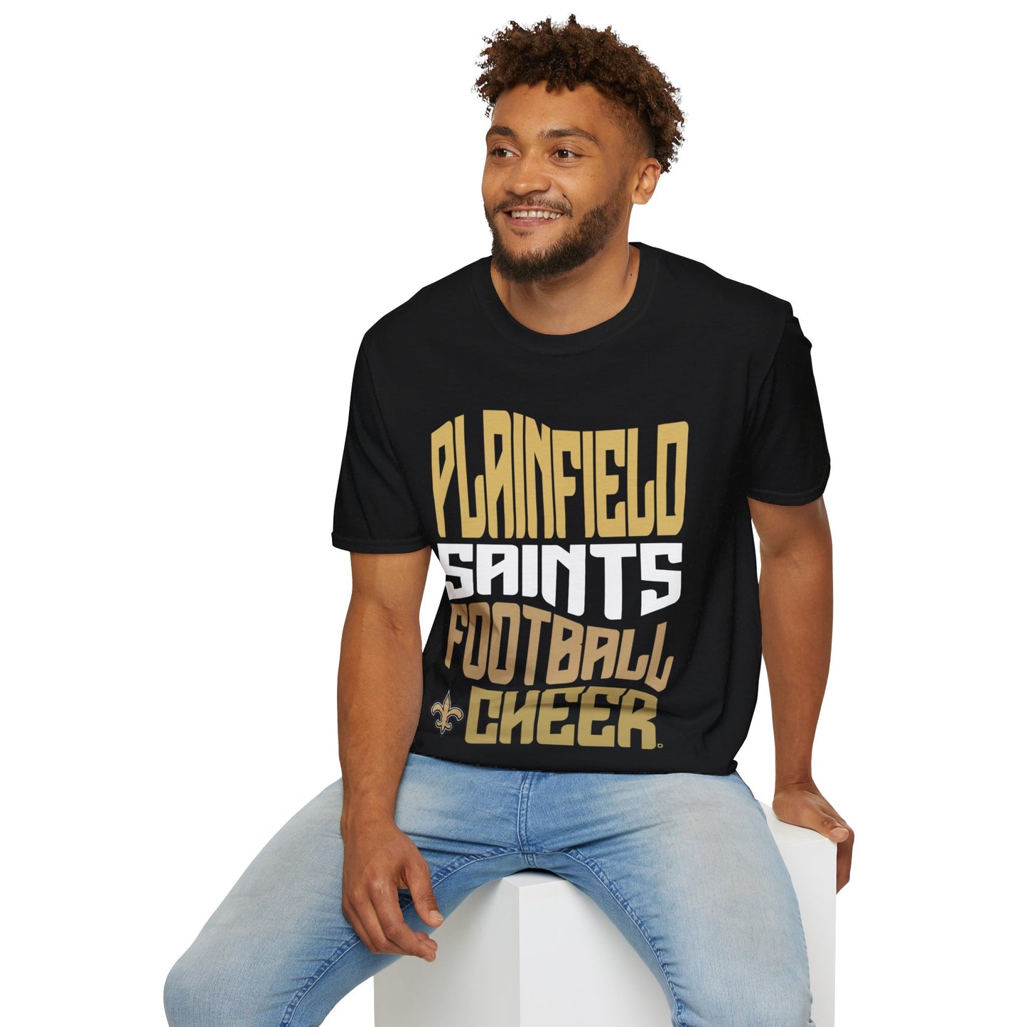 Unisex Softstyle Tee PSYA Plainfield Saints Football Cheer