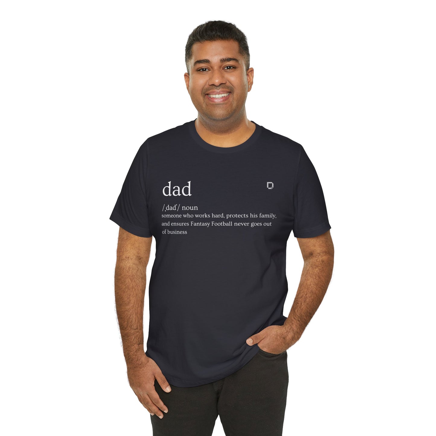 Extra Soft Football T-shirt Dad Definition