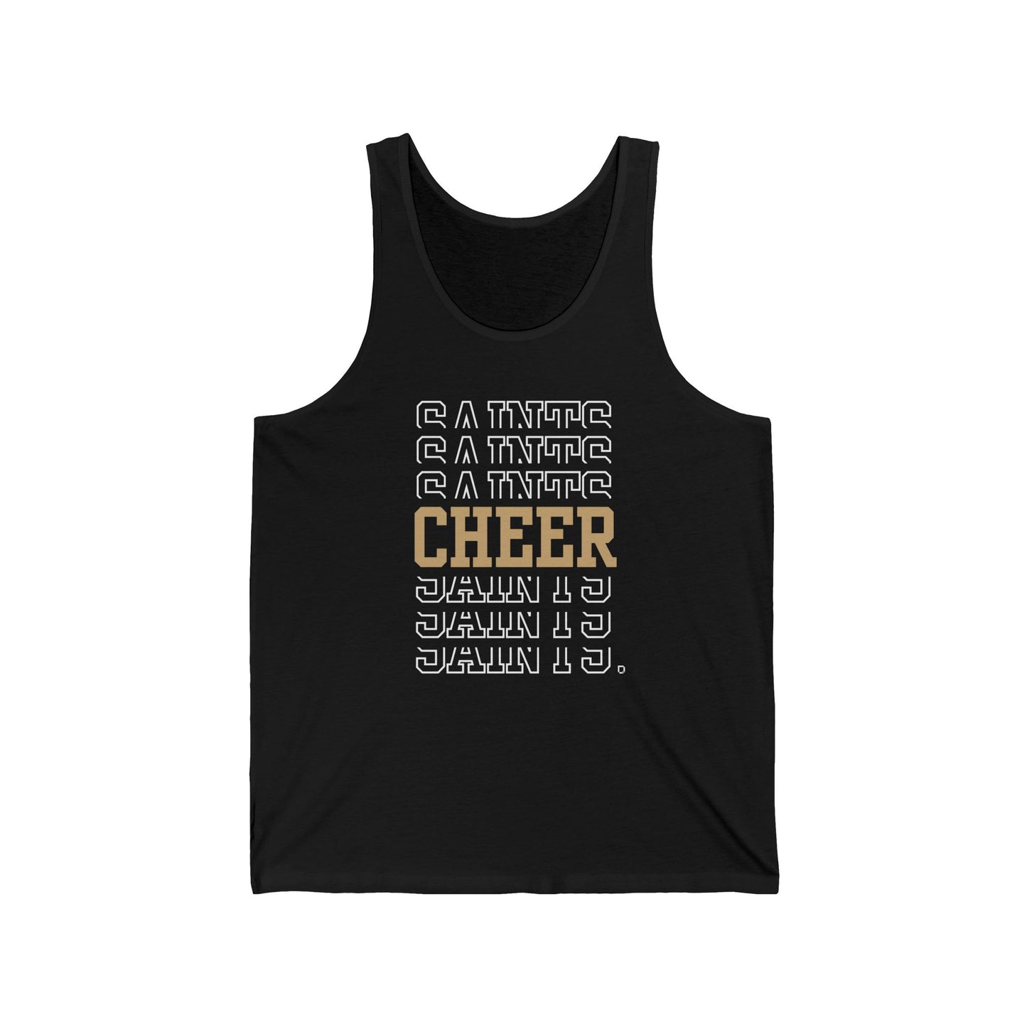 Unisex Jersey Tank PSYA Saints Cheer Repeat