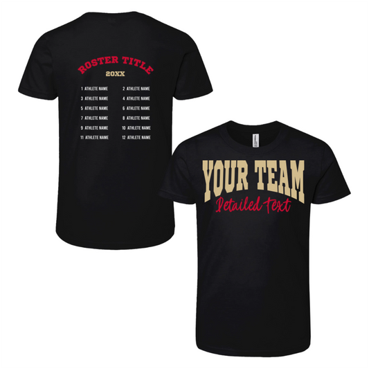 Team Roster Shirt_Youth Short-Sleeve T-Shirt