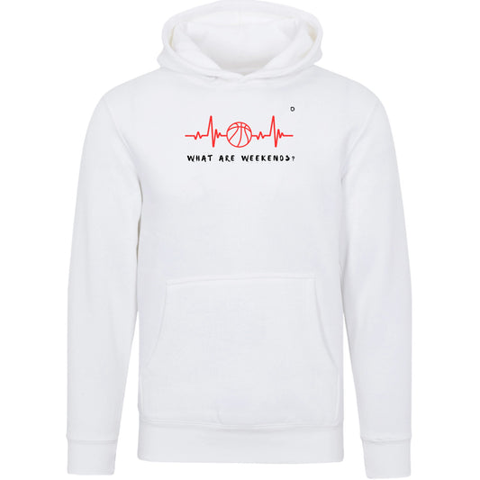 What are Weekends Adult Unisex Premium Hoodie