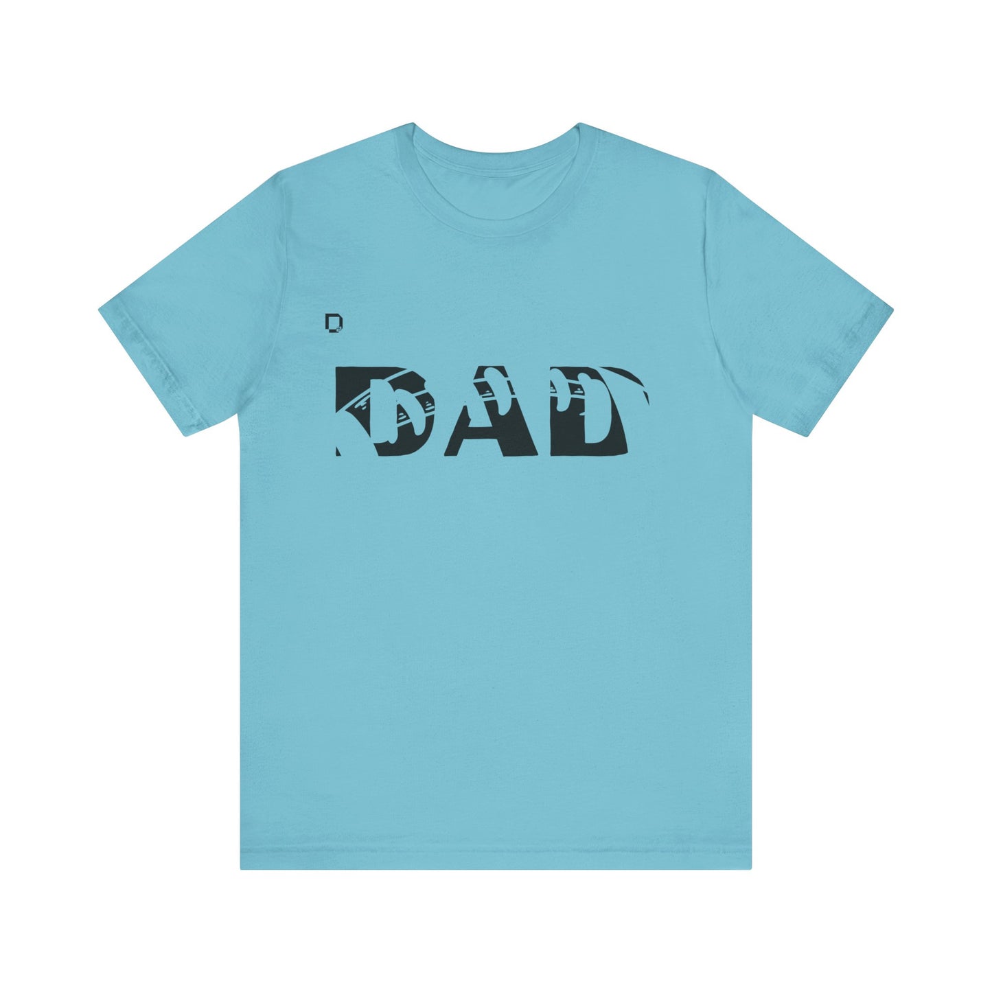 Extra Soft Football T-shirt DAD Football Outline