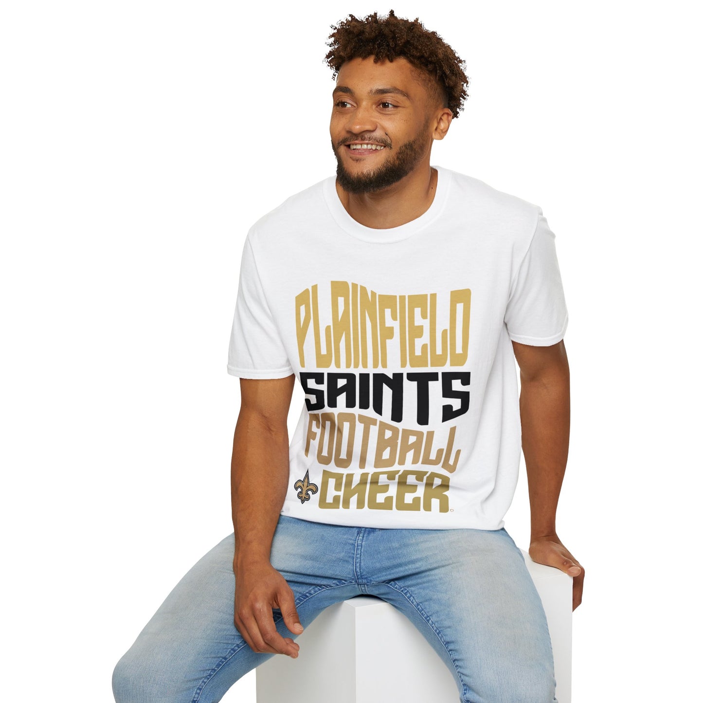 Unisex Softstyle Tee PSYA Plainfield Saints Football Cheer